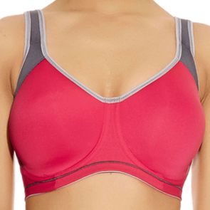 Freya Active Sonic Underwire Moulded Sports Bra AA4892 Hot Crimson
