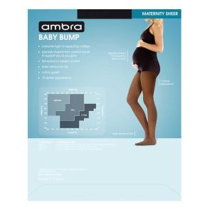 Ambra 15D Baby Bump Tight Black