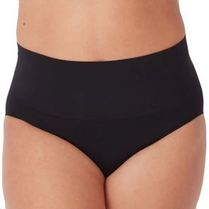 Ambra Seamless Smoothies Full Brief 2-Pack AMSHSSFB2P Black