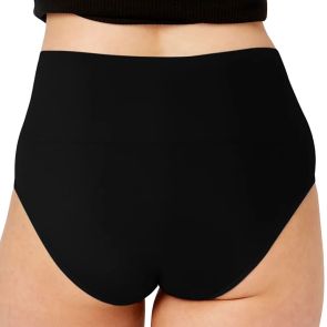 Ambra Seamless Smoothies Recycled Full Brief 2-Pack Black