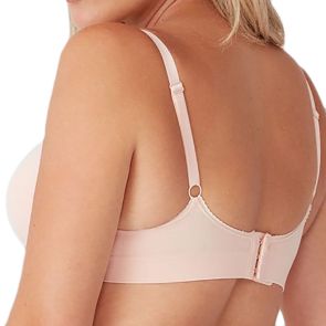 Ambra Bamboo Maternity Crop Putty Pink