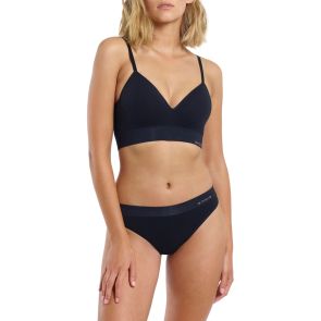 Ambra Bondi Bare Thong Black