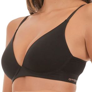 Ambra Bondi Bare Contour Wirefree Bra Black