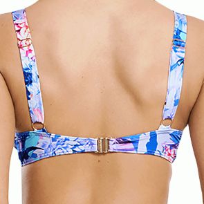 FINAL SALE Aqua Blu Magnolia D/DD Cup Swim Bikini Top A9040MA Multi