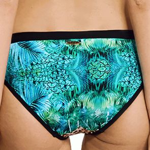 FINAL SALE Aqua Blu Elysian Classic Swim Brief A9061EL Multi