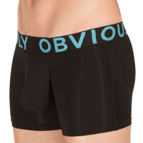 Obviously EveryMan Boxer Brief 3 Inch Leg B00 Black