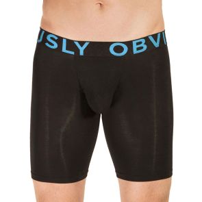 Obviously EveryMan Boxer Brief 9 Inch Leg B01 Black