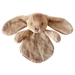 OB Designs Bailey Bunny Soft Caramel Comforter Toy 12"/ 30cm