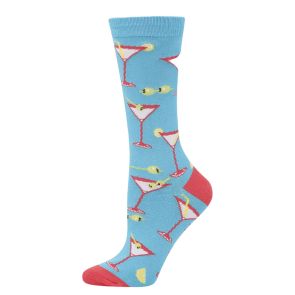 Bamboozld Womens Cocktail Hour Bamboo Sock Tiffany