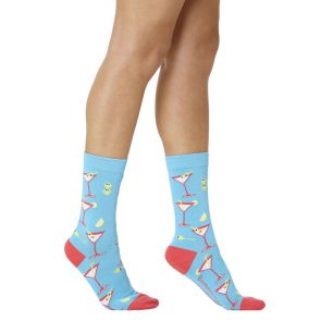 Bamboozld Womens Cocktail Hour Bamboo Sock Tiffany