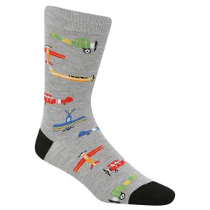 Bamboozld Mens Mile High Club BBS22MILEHIGHCLUBR Grey