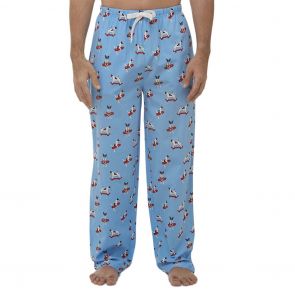 Bamboozld Jack Russell Bamboo Sleep Pants Blue