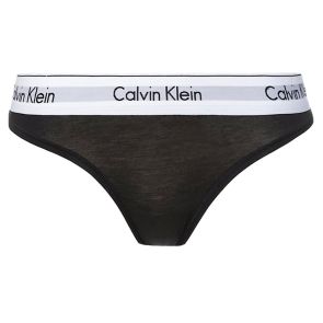 Calvin Klein Modern Cotton Thong BF3786 Black