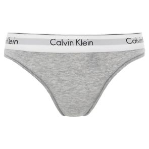 Calvin Klein Modern Cotton Thong BF3786 Grey Heather