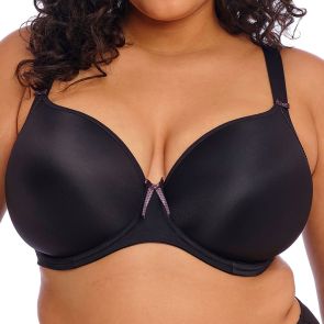 Elomi Bijou Underwire Banded Moulded Bra EL8722 Black