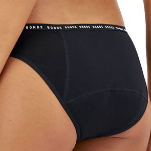 Bonds Bloody Comfy Period Bikini Heavy WTGN Black