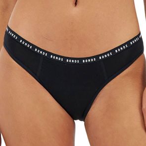 Bonds Bloody Comfy Period Bikini Heavy WTGN Black