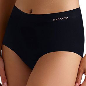 Ambra Bondi Bare Full Brief AMUWBOFB Black