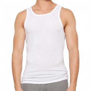 Bonds New Coral Island Singlet MXQ7A White