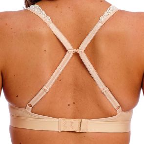 Wacoal Embrace Lace Soft Cup Wirefree Bra Naturally Nude/Ivory WA852191