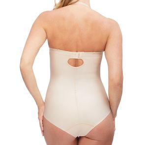 Nancy Ganz Body Define Strapless Bodysuit BW3112 Warm Taupe