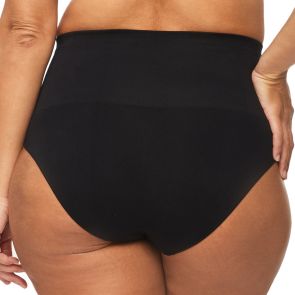 Nancy Ganz Bamboo Essentials Waisted Brief BW6235 Black