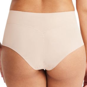 Nancy Ganz Sheer Infinity Brazilian Brief BW6271 Warm Taupe