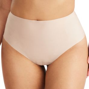 Nancy Ganz NO VPL Waisted Thong BW6276 Warm Taupe