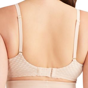 Nancy Ganz Revive Ava Lace Full Coverage Contour Bra BW9099 Warm Taupe