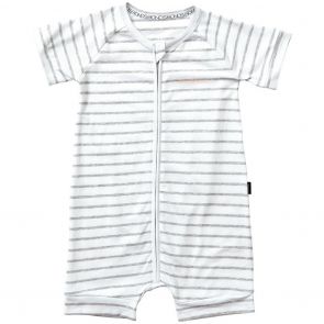 Bonds Zip Romper Wondersuit BXNMA Grey Stripes