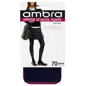 Ambra Cotton Hipster School Tight College Navy