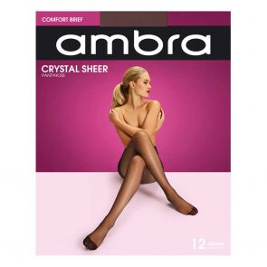 Ambra Crystal Sheer Classic Pantyhose CRYSHPH Muscade