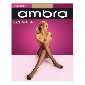 Ambra Crystal Sheer Classic Pantyhose Natural