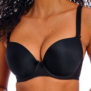 Freya Lingerie Deco Underwired Moulded Plunge Bra AA4234 Black