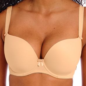Freya Lingerie Deco Underwired Moulded Plunge Bra AA4234 Nude