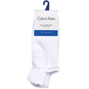 Calvin Klein Owen Coolmax Liner Socks 3-Pack ECL376 White