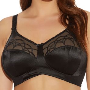 Elomi Cate Soft Cup Bra EL4033 Black