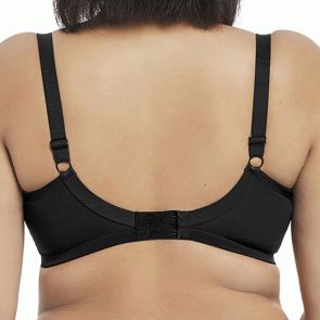 Elomi Sachi Underwire Plunge Bra EL4350 Black