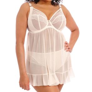 Elomi Priya Underwire Babydoll EL4551 Vanilla