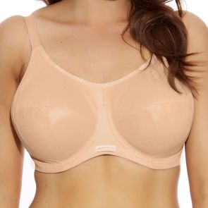 Elomi Energise Underwire Sports Bra EL8041 Nude