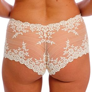 Wacoal Embrace Lace Boy Short Naturally Nude/Ivory WA067491