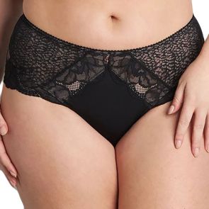 Fayreform Midnight Express Full Brief F32-684 Black