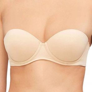 Calvin Klein Strapless Capsule Push Up Strapless Bra QF5677 Bare