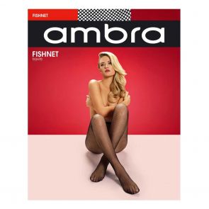 Ambra Fishnet Tights Black