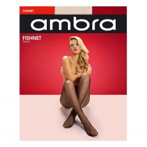 Ambra Fishnet Tights Putty