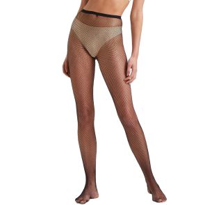 Ambra Fishnet Tights Black