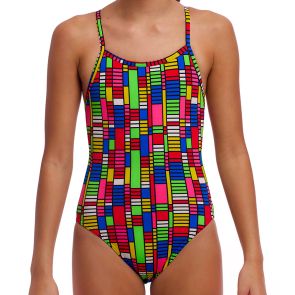 Funkita Girls Single Strap One Piece FKS030G The Climb