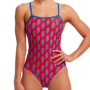 Funkita Ladies Single Strap One Piece FKS030L Hot Volt