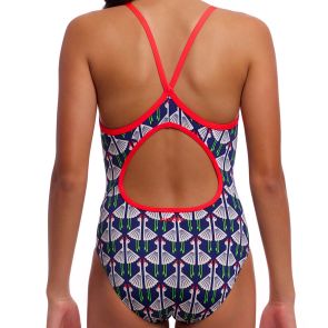 Funkita Girls Diamond Back One Piece FKS033G Sitting Duck