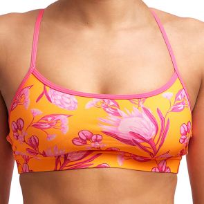 Funkita Ladies Swim Crop Top FKS037 Wild Sands